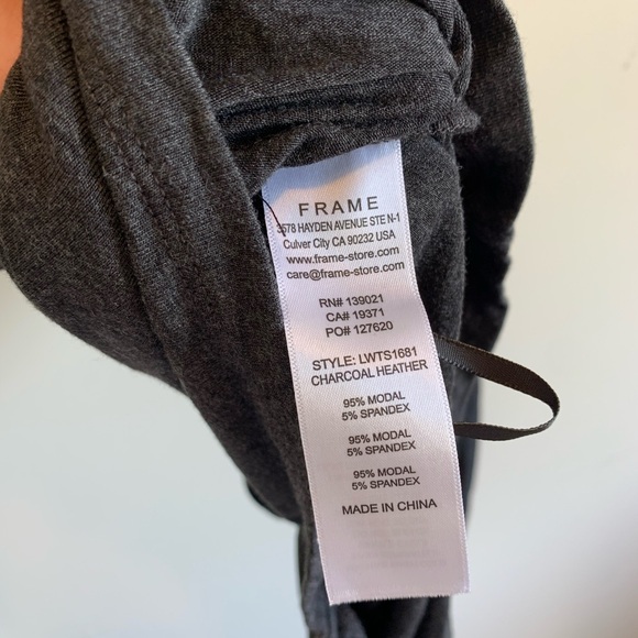 Frame Layered Wrap Long-Sleeve Top - Picture 7 of 8